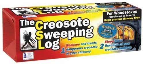 Creosote sweeping logs